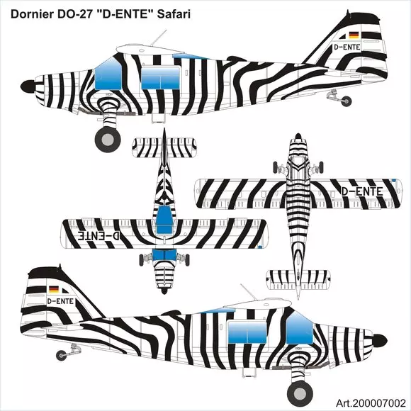 DORNIER DO-27 Safari-Fernsehserie D-ENTE