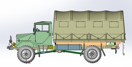 FORD G398 Stahlfahrerhaus und Pritsche OHNE Plane
