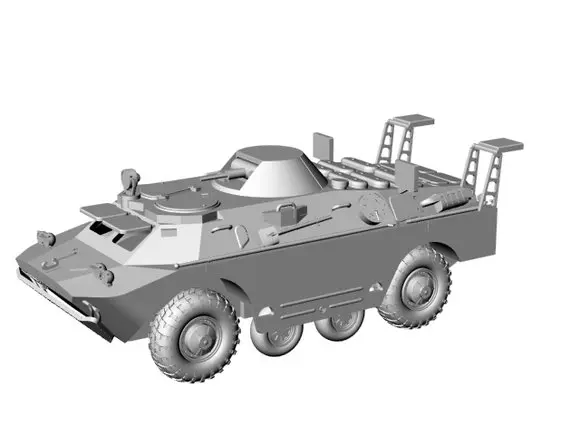 BRDM-2 Rch Spürpanzer 4x4, neuer Plastikbausatz