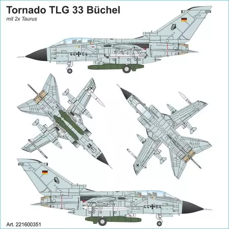 TORNADO Taktisches Luftwaffengeschwader 33 Büchel mit KEPD TAURUS Abstandswaffen