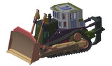 D9R schwerer gep. Bulldozer US-Army, IDF
